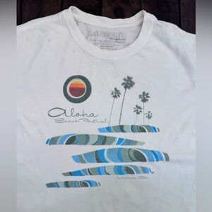 Patagonia Shirt Mens Medium White Alpha Outdoors Hiking Casual Crew Logo